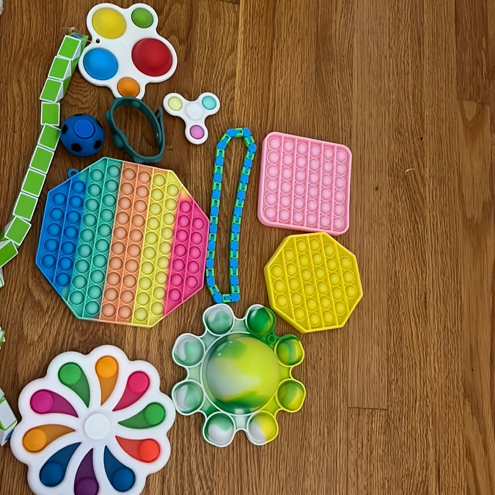 Fidget toys. I don’t use them anymore.